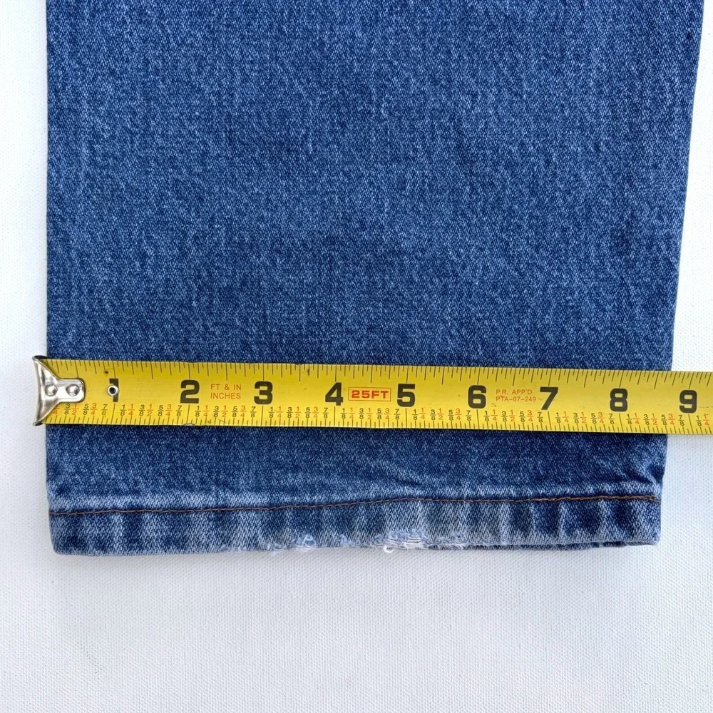 Wrangler 31MWZGK Relaxed Fit Jeans Mens 34x31 Blue‎ Denim Straight Leg Workwear